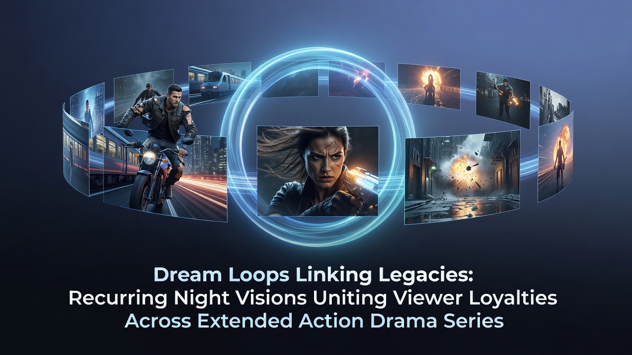Recurring dream imagery connecting characters across multiple seasons in an action drama series