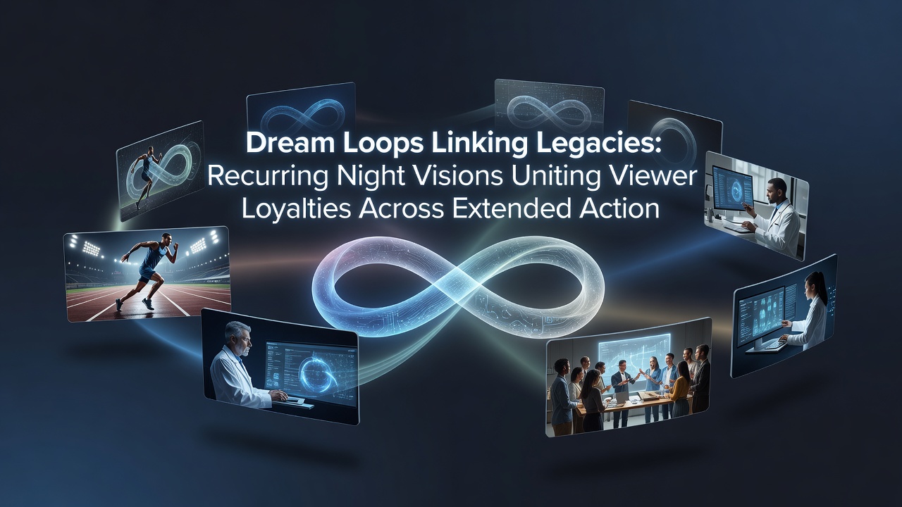 Night vision sequences illustrating legacy connections in a multi-season action drama