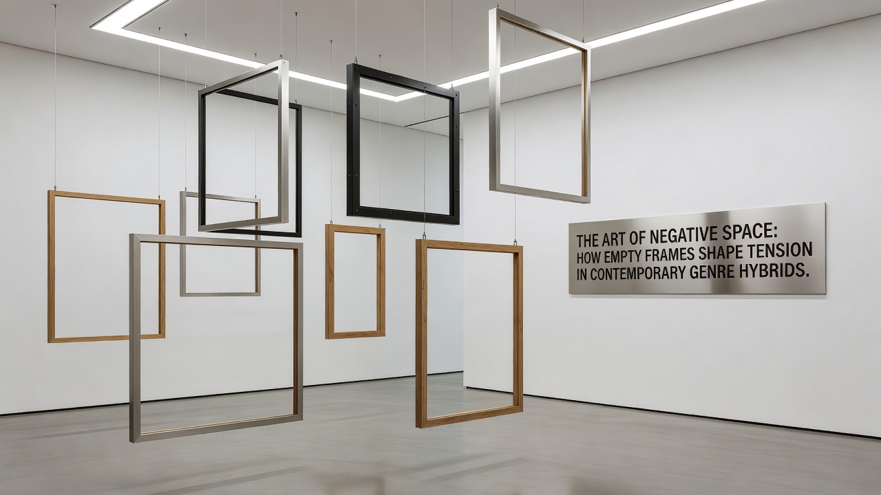 Analysis of negative space usage in a contemporary action-drama hybrid scene